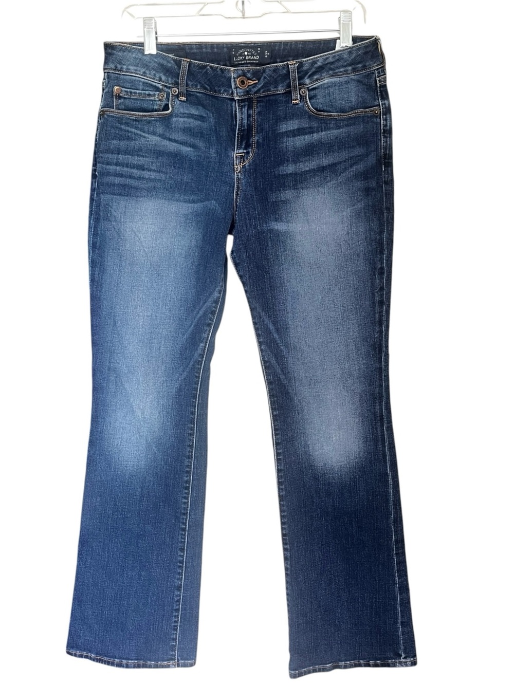 Lucky Brand Lolita Boot Jeans Medium Wash with Fade Size 8 /29